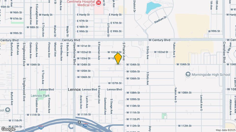 4030 W 104th St Mapa y Detalles de la Ubicación