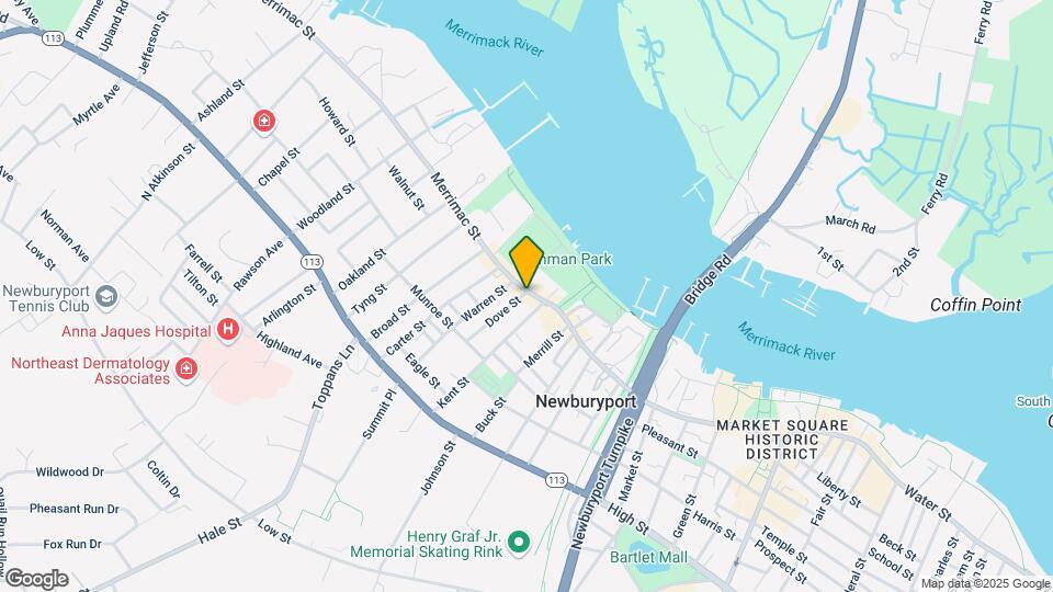 195 Merrimac St Map and Location Details