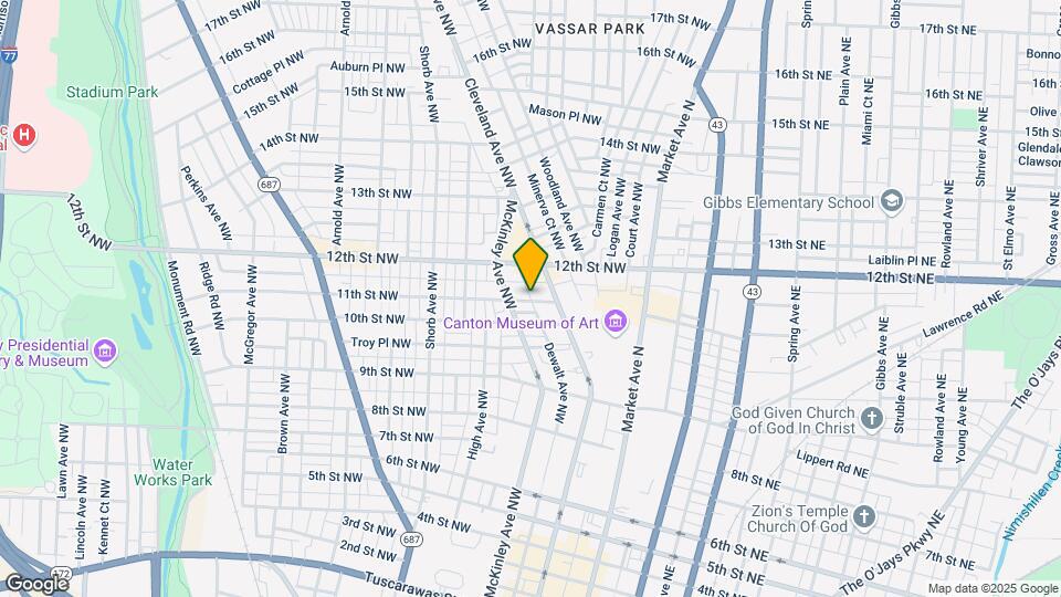 501 11th St NW Map and Location Details