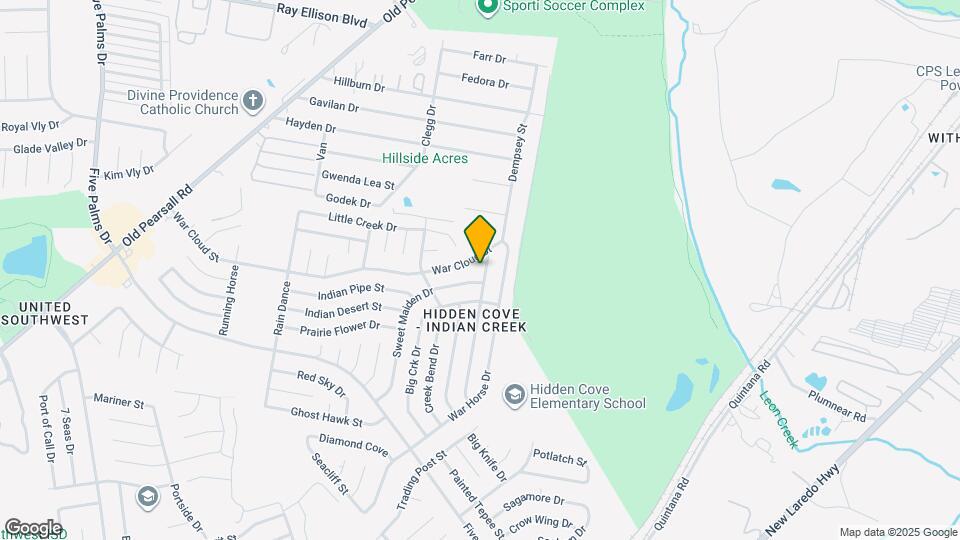 8319 Tesoro Hills Map and Location Details