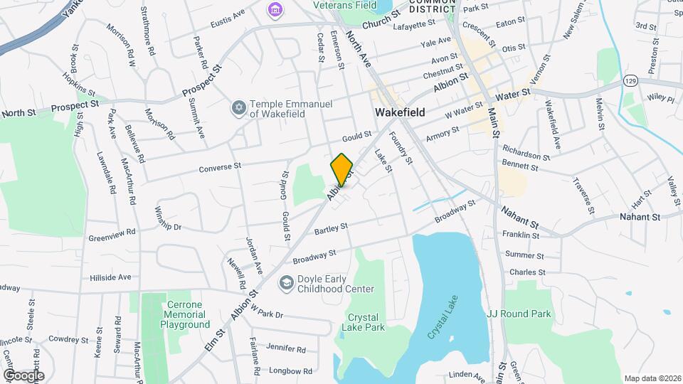 266 Albion St Map and Location Details