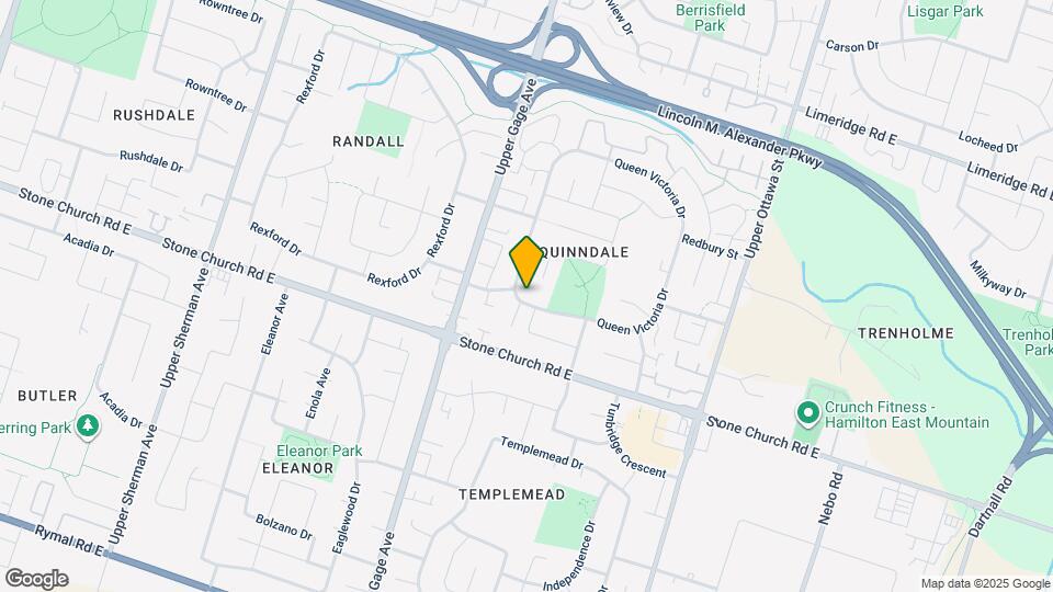 510 Queen Victoria Dr Map and Location Details