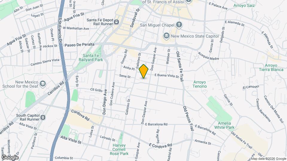 119 W Berger St, Unit #4 Mapa y Detalles de la Ubicación