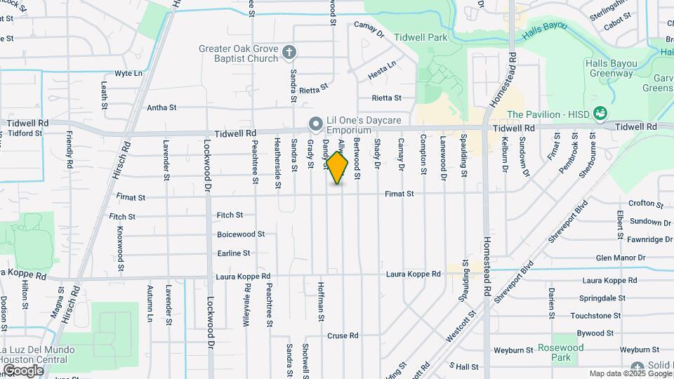 9205 Allwood St Mapa y Detalles de la Ubicación