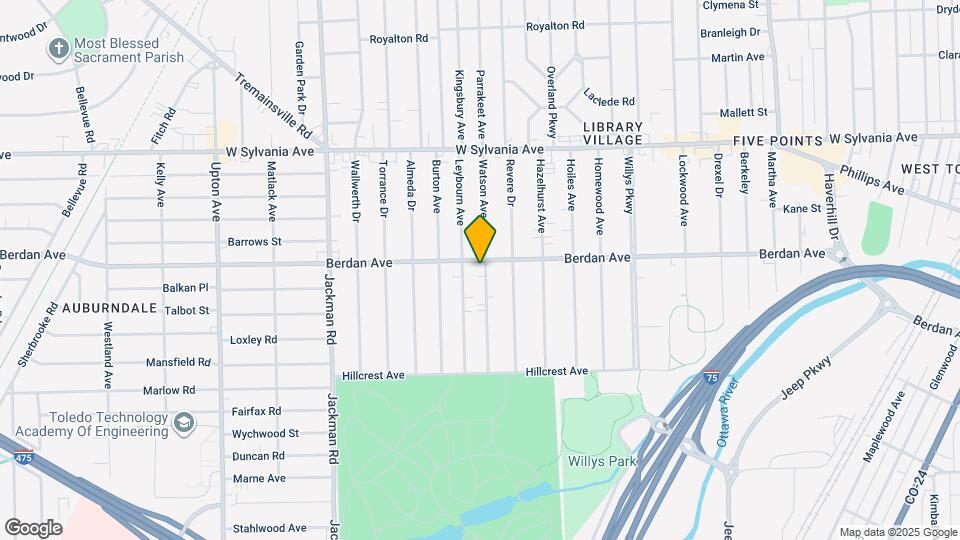 3721 Watson Ave Map and Location Details