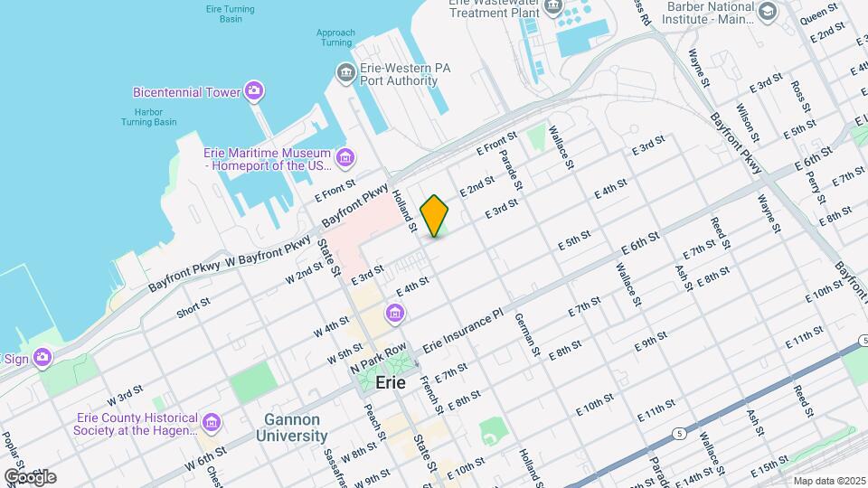 207 E 3rd St, Unit 207 Map and Location Details