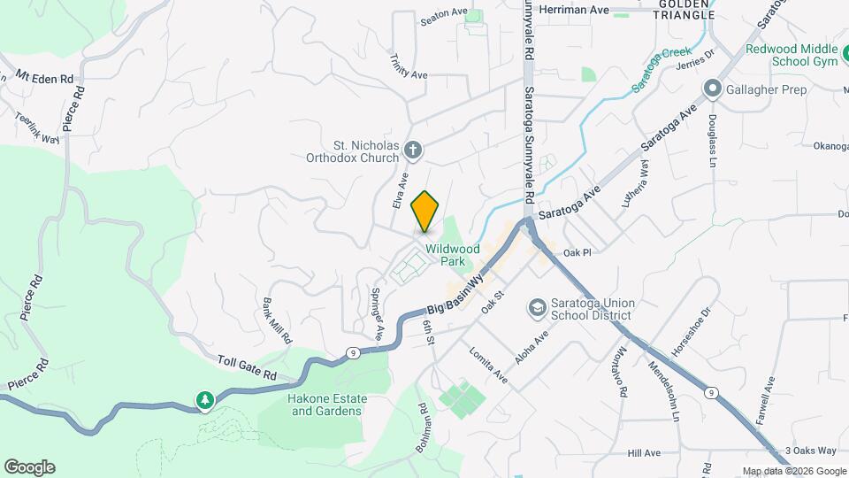 14400 Springer Ave Map and Location Details