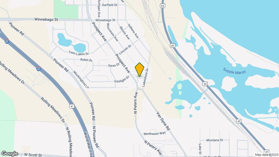 6384 Oakwood Dr Map and Location Details