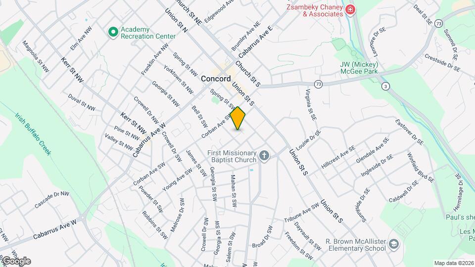 56 Young Ave SW Map and Location Details