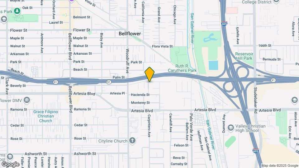 17211 Carpintero Ave Map and Location Details