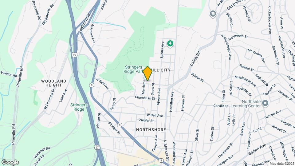 209 W Peak St Map and Location Details