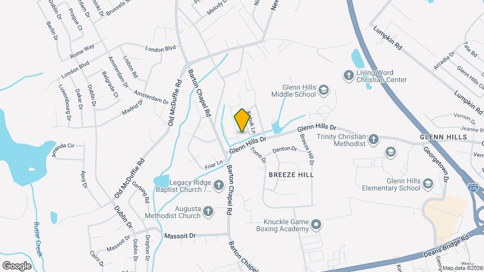 3506 Tullocks Hill Dr Map and Location Details