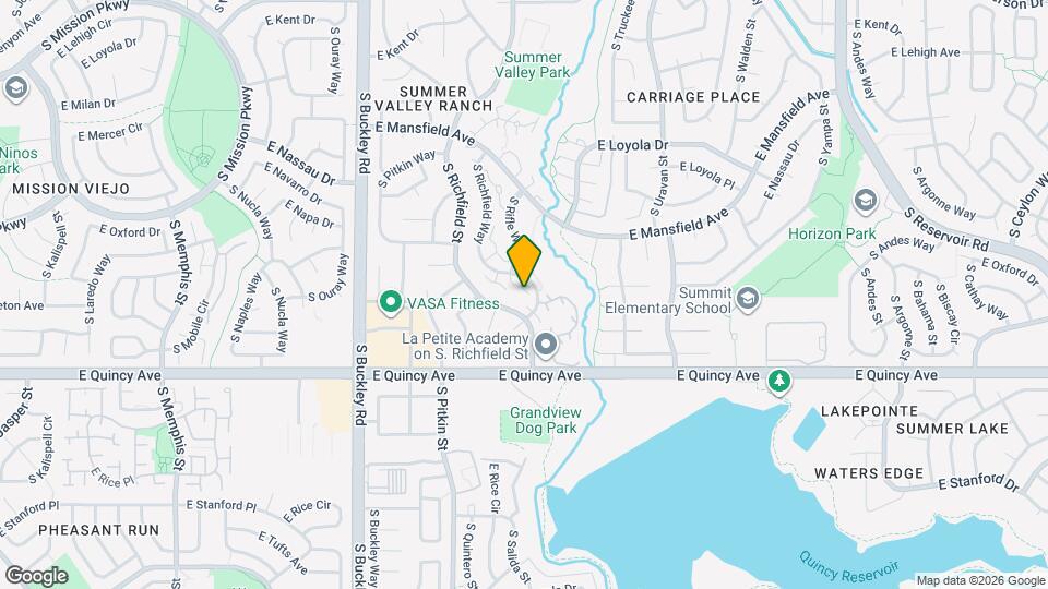 4227 S Richfield Way Mapa y Detalles de la Ubicación