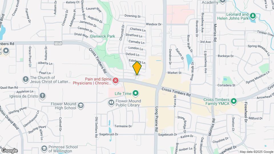 3804 Dover Dr Map and Location Details