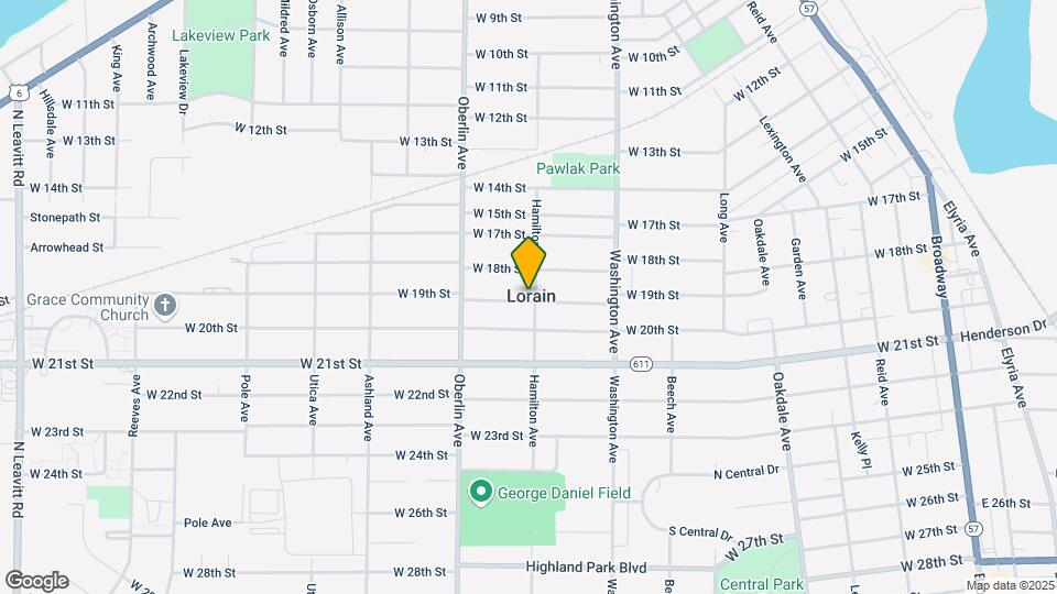 1854 Hamilton Ave Mapa y Detalles de la Ubicación