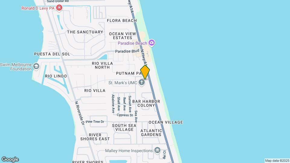 1241 Beachside Ln Map and Location Details