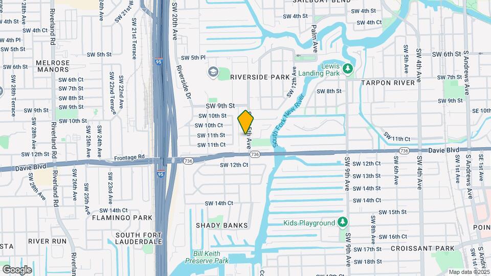 1101-1103 SW 15th Ave Map and Location Details