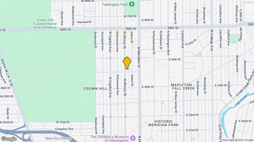 3501 N Illinois St Map and Location Details