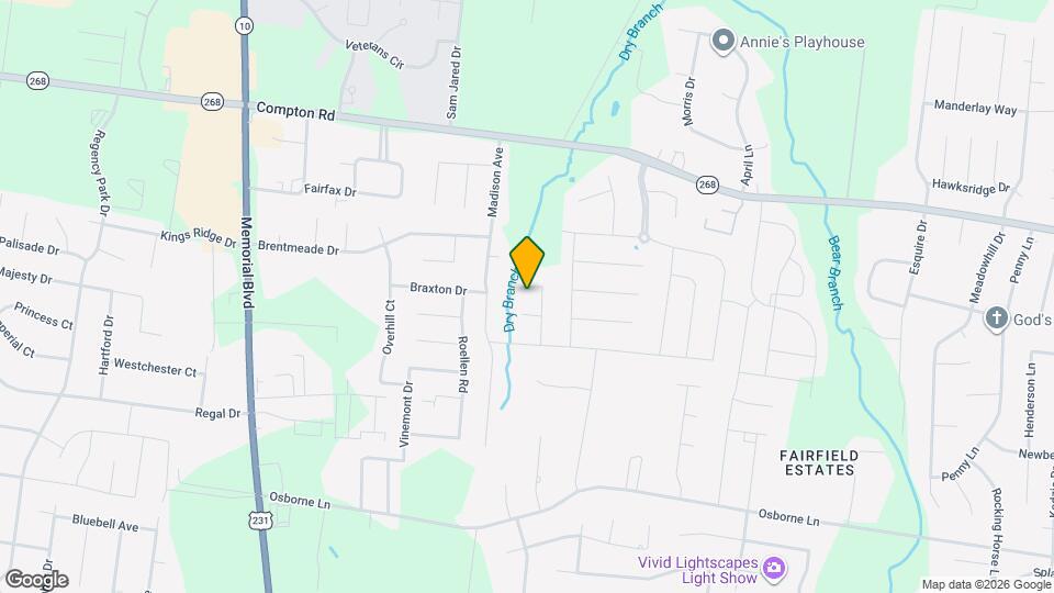 3035 Evanback Ct Map and Location Details