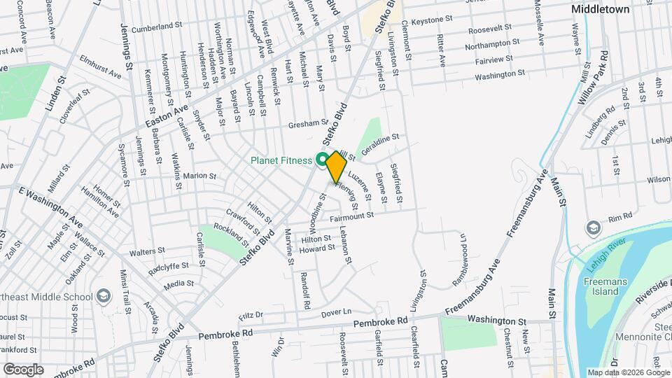 1569 Fleming St Map and Location Details