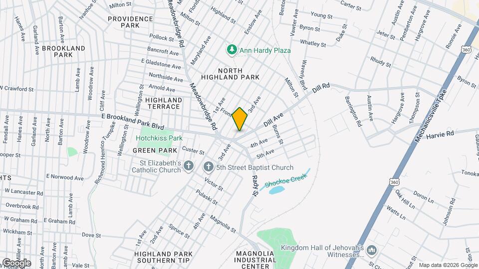 3007 3rd Ave Map and Location Details