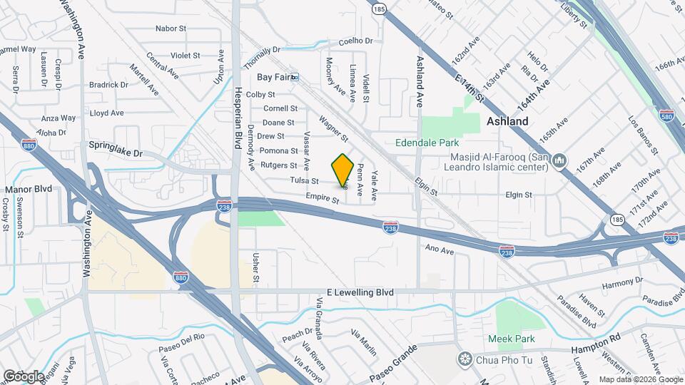 16057 Mills Ave Map and Location Details