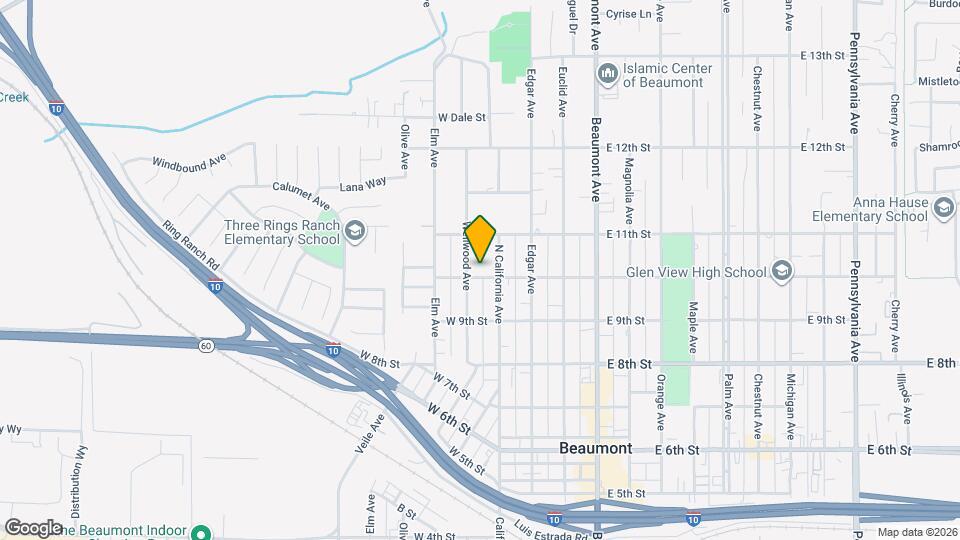 152 W Tenth St Map and Location Details