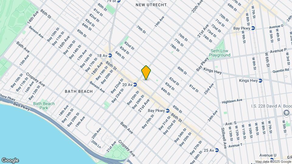 2025 85th St, Unit 2nd Floor Map and Location Details