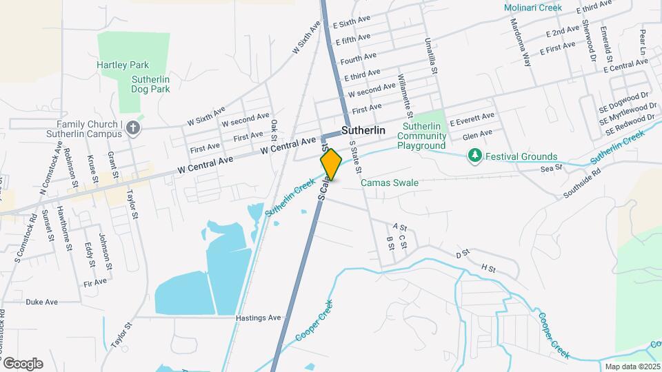 352 S Calapooia St Map and Location Details