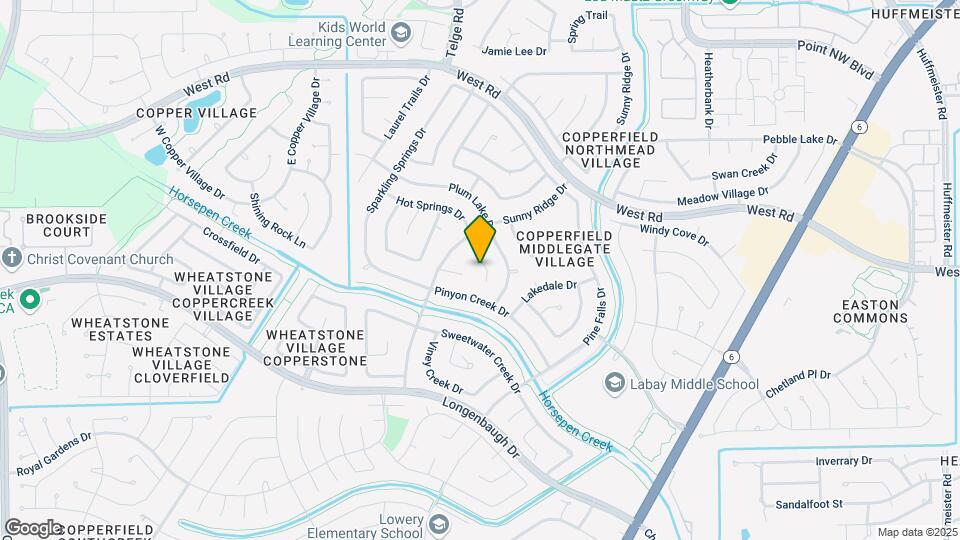 8319 Hot Springs Dr Map and Location Details