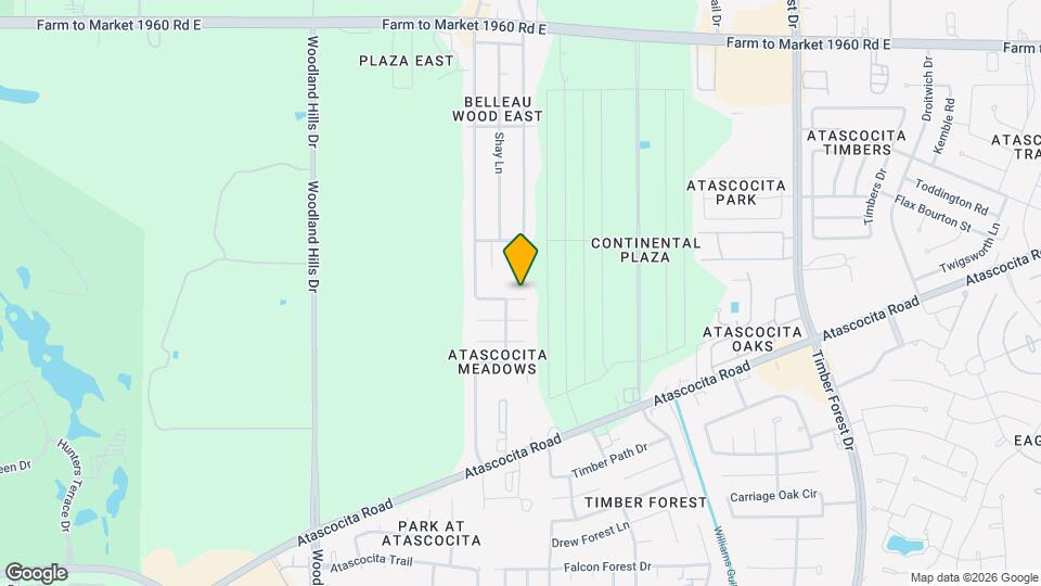 5019 Woodland Meadows Ln Map and Location Details