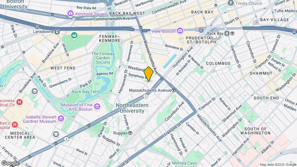 48 Saint Stephen St Map and Location Details