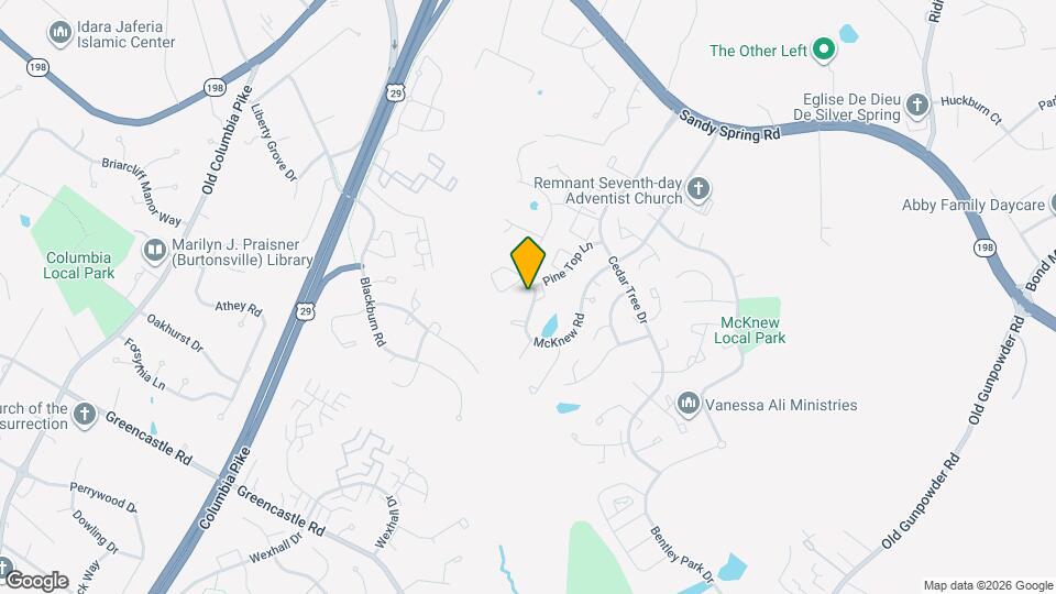 14803 McKnew Rd Map and Location Details