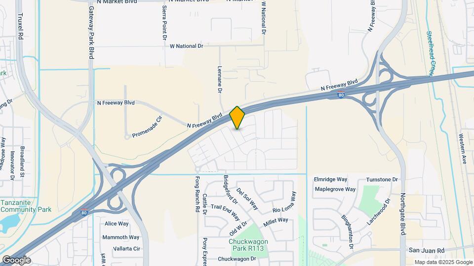 3835 Sunsetparke Way Map and Location Details
