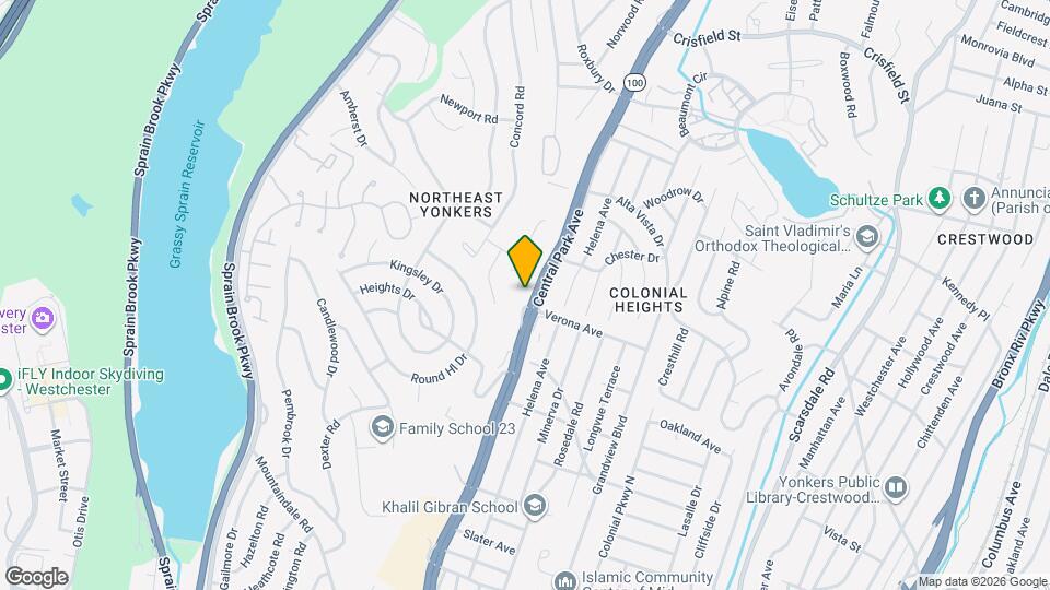 2025 Central Park Ave Map and Location Details