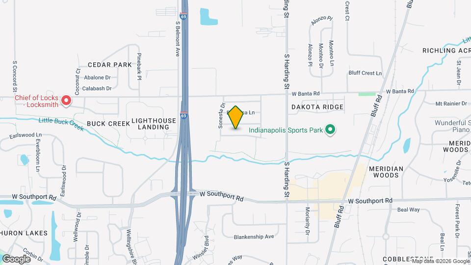 1806 Sonesta Ln Map and Location Details