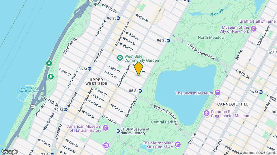 30 W 89th St Map and Location Details