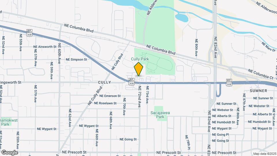 5541 NE 72nd Ave Map and Location Details