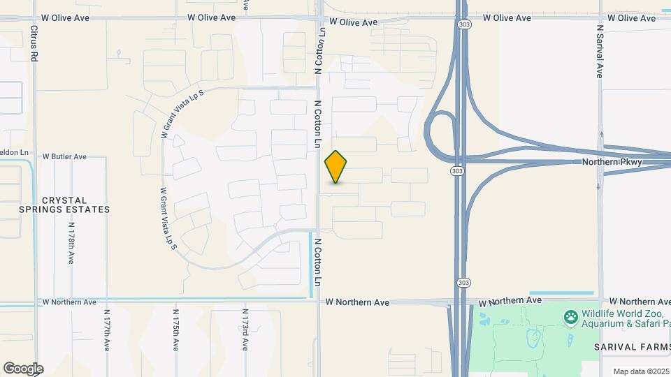 17057 W Echo Ln Map and Location Details