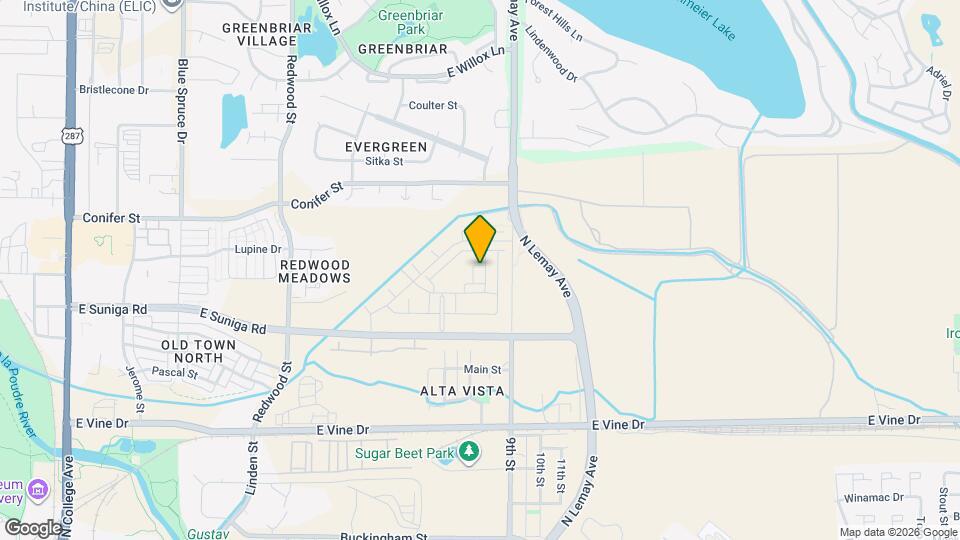 Northfield at Old Town - Vista Collection Mapa y Detalles de la Ubicación