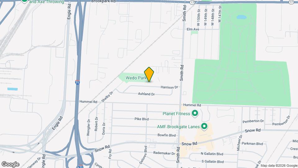 15810 Harrison Dr Map and Location Details
