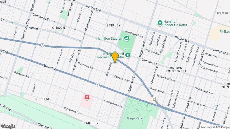 22 Prospect St S Map and Location Details