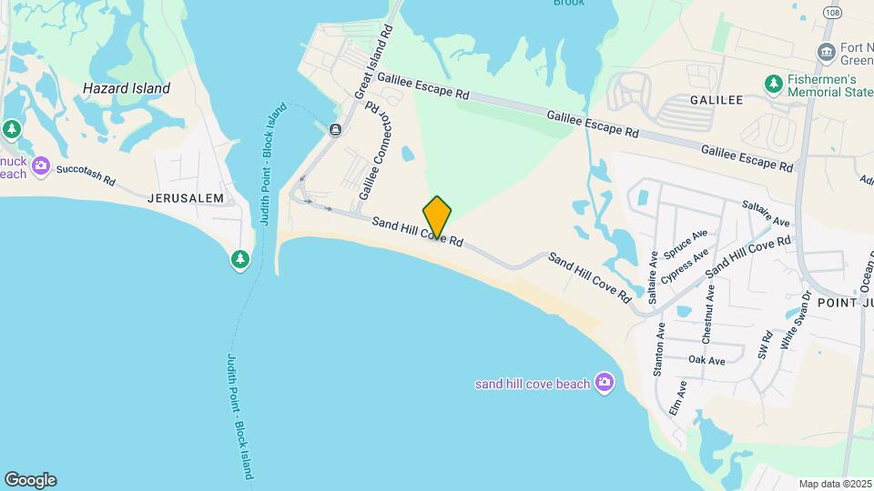154 Sand Hill Cove Rd Map and Location Details
