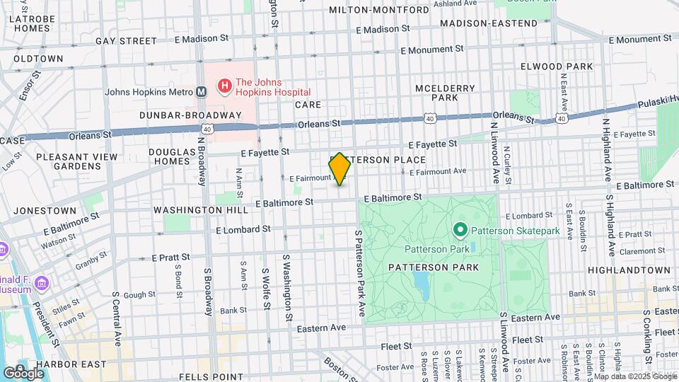 41 N Collington Ave Map and Location Details