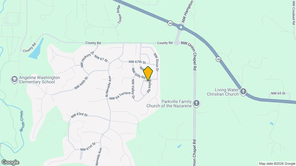 6530 NW Hidden Valley Rd Mapa y Detalles de la Ubicación