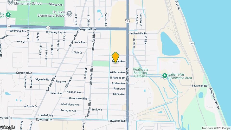 604 Roselyn Ave Map and Location Details