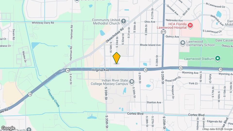 2278 S 33rd St Map and Location Details