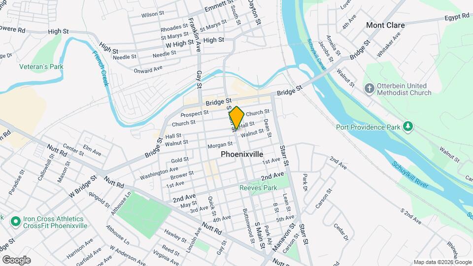 141 Main St Phoenixville PA Apartments and Nearby Phoenixville