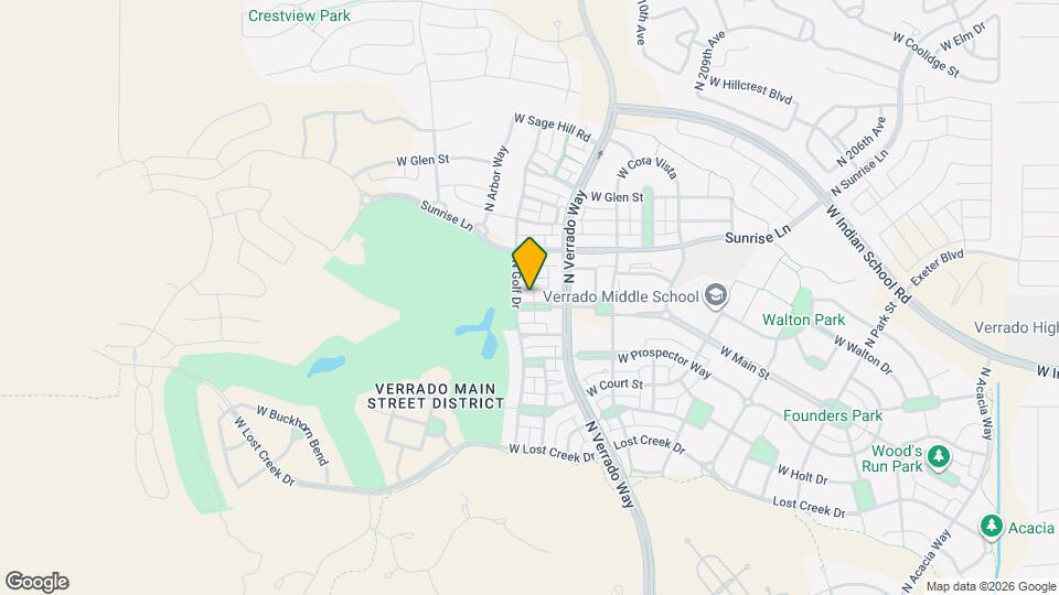 21166 W Main St Mapa y Detalles de la Ubicación
