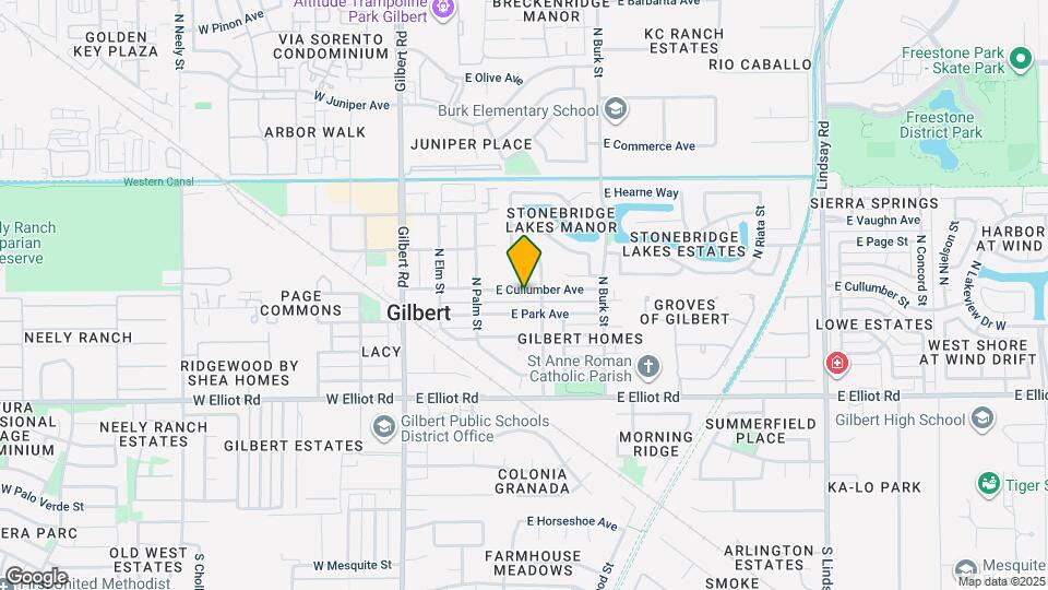 243 E Cullumber Ave Map and Location Details